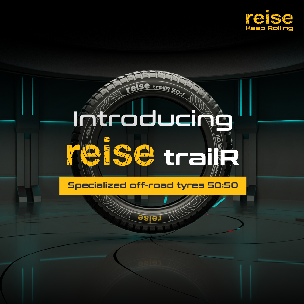 Reise Moto trailR 100/90-19 57P Front Tubeless Tyre