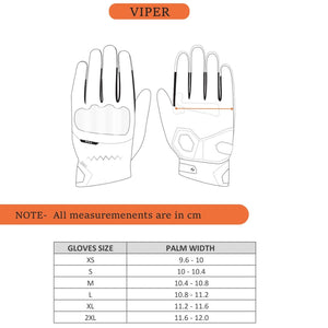 Scala Viper Glove - Black