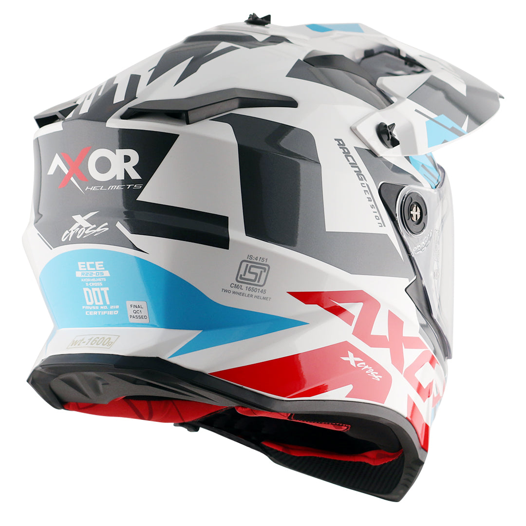 AXOR X-Cross X1 Dual Visor Helmet