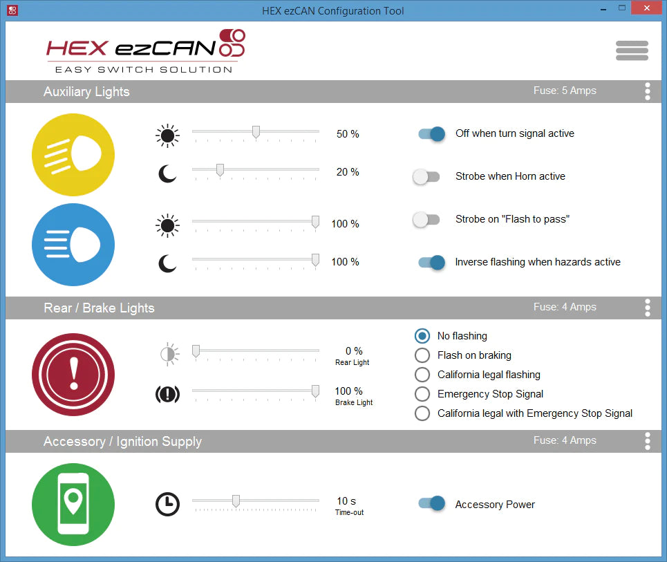 BMW S, F &K HEX EZCAN ACCESSORY MANAGER (GEN 2)