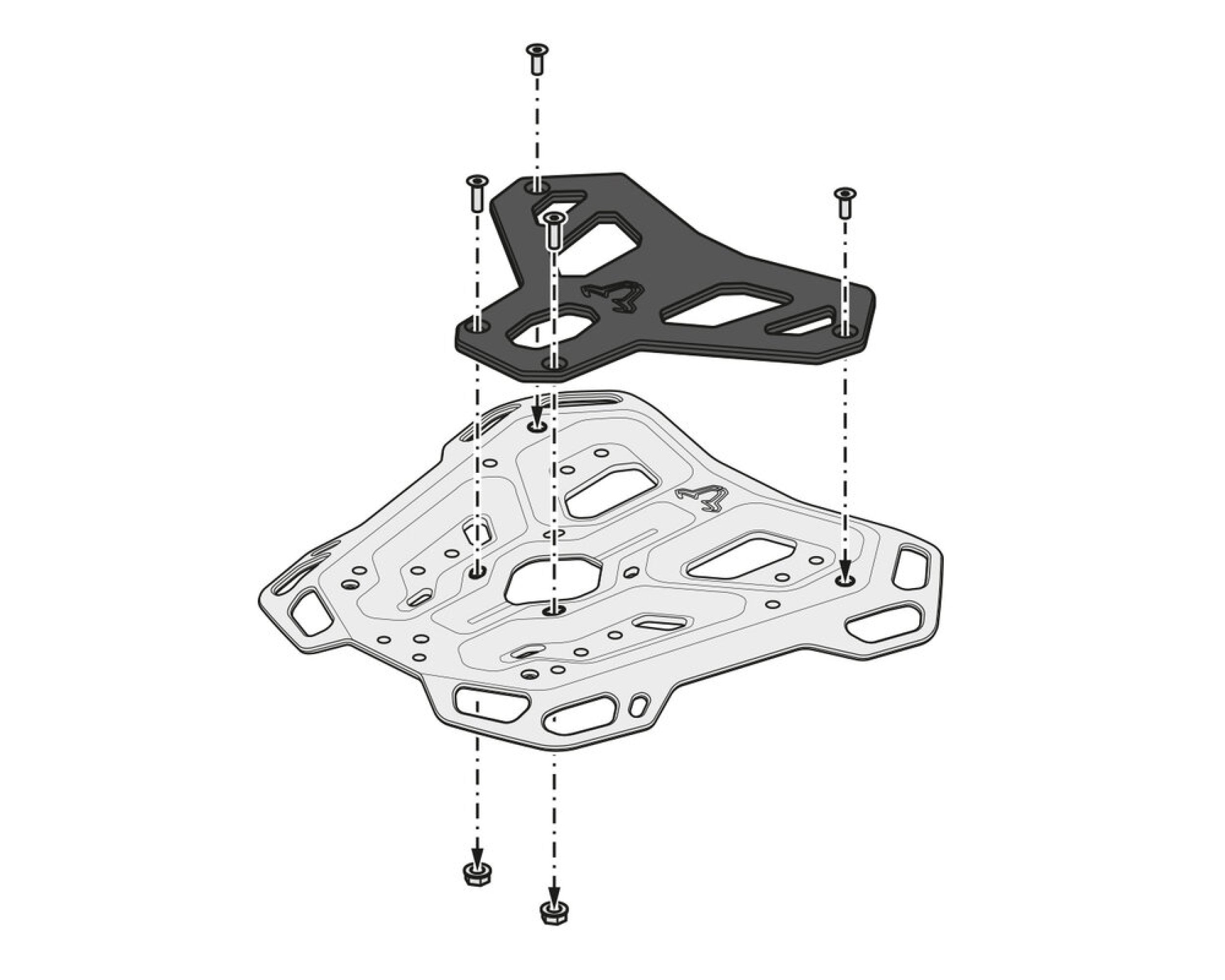 SW-Motech Adventure Rack for Honda XL750 Transalp