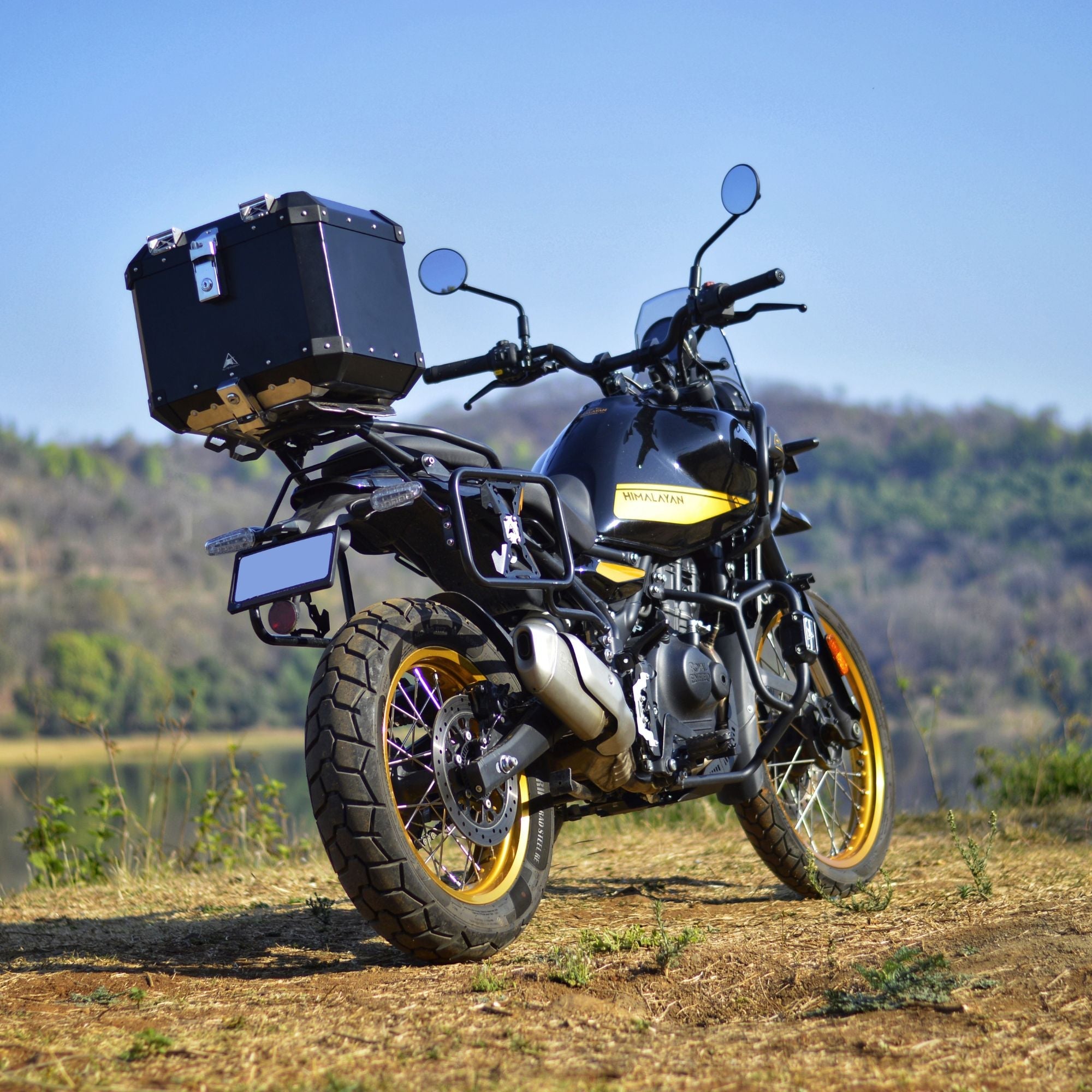 Auto Engina Aluminium Top Box - 42L for RE Himalayan 450