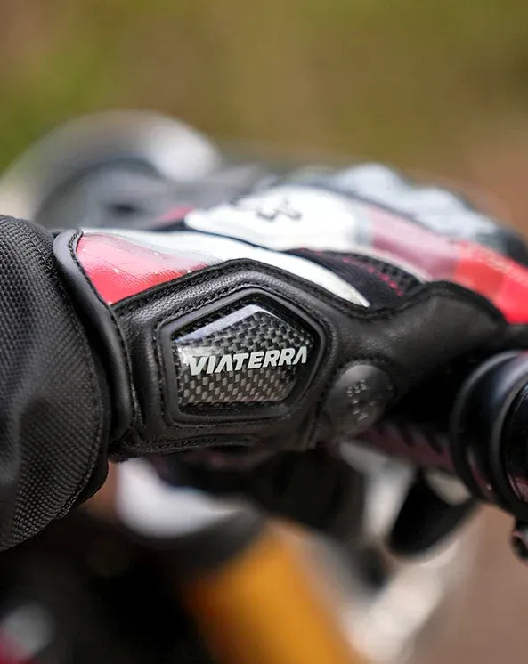 VIATERRA HOLESHOT PRO – SEMI GAUNTLET HYBRID RIDING GLOVES