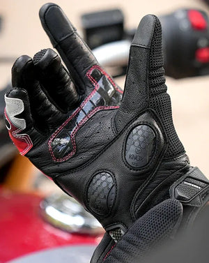 VIATERRA HOLESHOT PRO – SEMI GAUNTLET HYBRID RIDING GLOVES