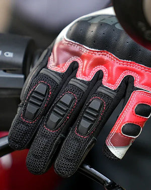 VIATERRA HOLESHOT PRO – SEMI GAUNTLET HYBRID RIDING GLOVES