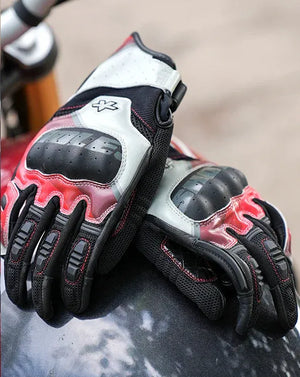 VIATERRA HOLESHOT PRO – SEMI GAUNTLET HYBRID RIDING GLOVES
