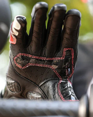 VIATERRA HOLESHOT PRO – SEMI GAUNTLET HYBRID RIDING GLOVES