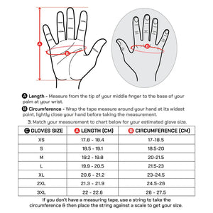 VIATERRA HOLESHOT PRO – SEMI GAUNTLET HYBRID RIDING GLOVES