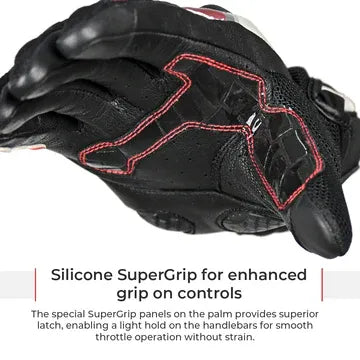 VIATERRA HOLESHOT PRO – SEMI GAUNTLET HYBRID RIDING GLOVES