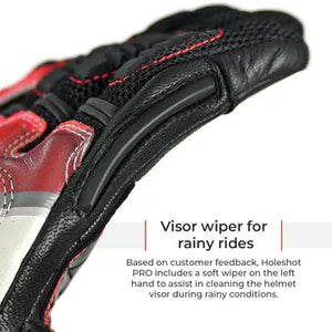 VIATERRA HOLESHOT PRO – SEMI GAUNTLET HYBRID RIDING GLOVES