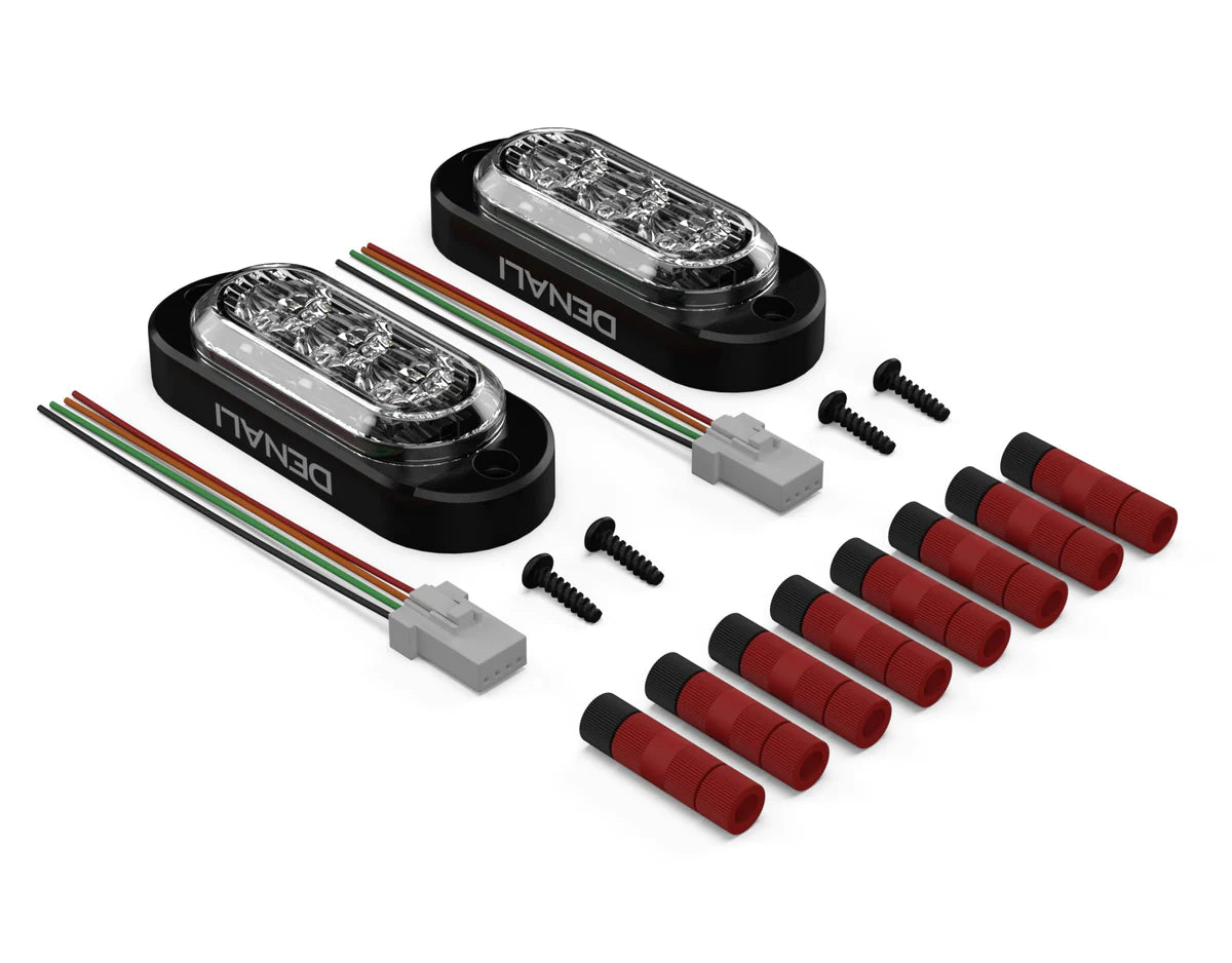 DENALI T3 Switchback LED Pods – Rear – Indicator/Brake