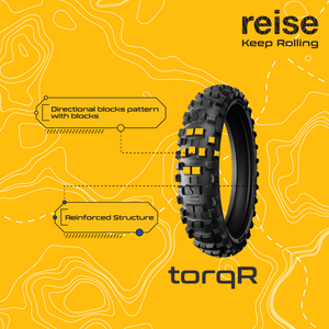 Reise torqR 01 120/80-18 62P Rear Tubeless Tyre