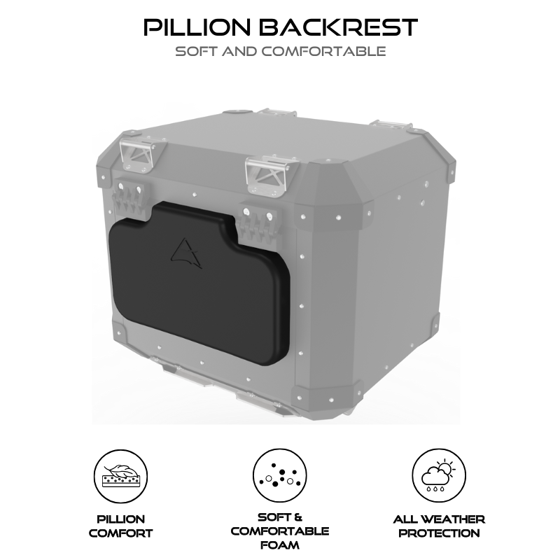 Auto Engina Aluminium Top Box - 42L for Bajaj Dominar